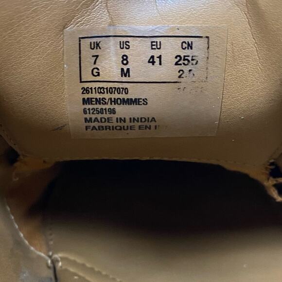 Clarks Tilden Black Apron Toe Oxford Shoes Size 8 main image 2
